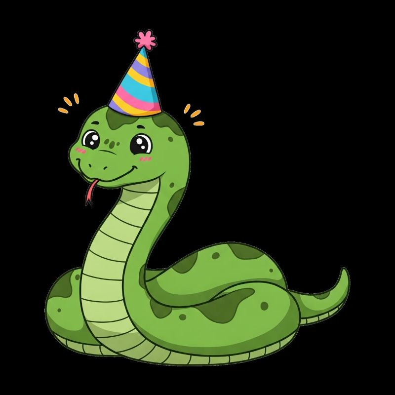 Animal Cartoon Party Snake