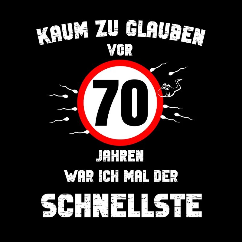 70 runder Geburtstag Geschenk Party Spruch Idee