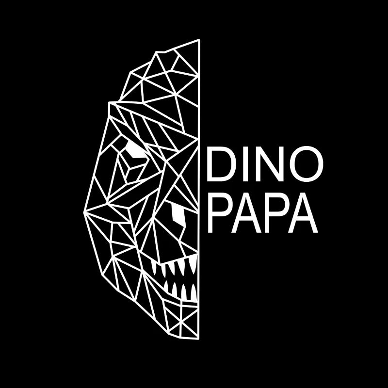 Dino Papa Vater Vatertag Dinosaurier