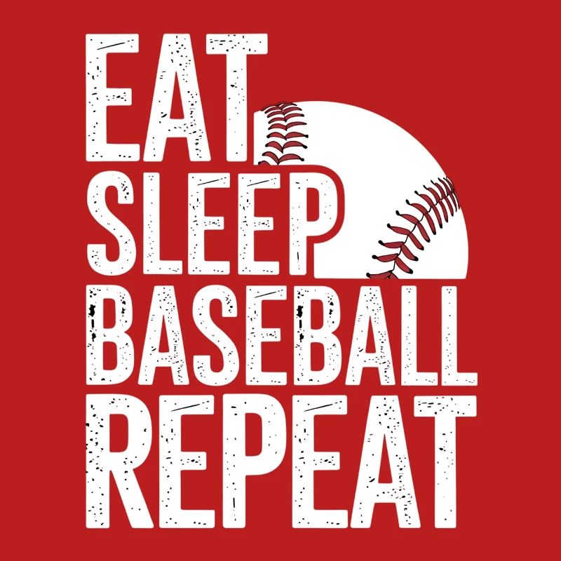 Manger dormir baseball répéter