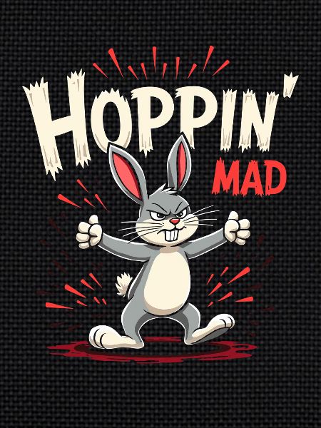 Lapin Conception d’animaux sarcastiques