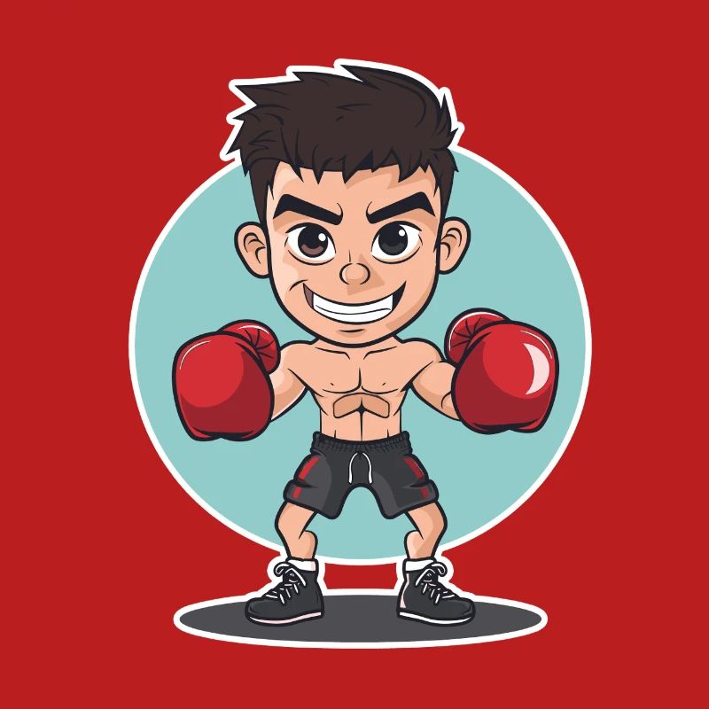 Boxer Comic Look