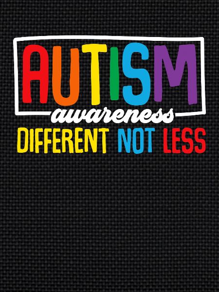Autism Awareness Different Not Less
