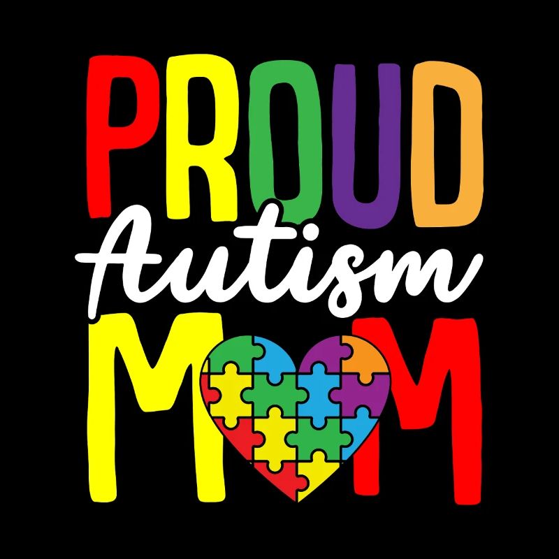 Autismus Puzzle - Stolze Autismus Mutter