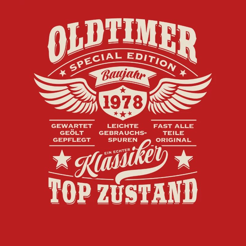 Oldtimer Baujahr 1978 - Geburtstag - Geschenk