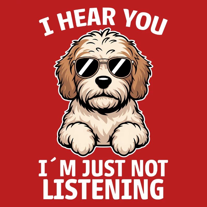 Cockapoo disant chiens drôle Cockapoo cadeau