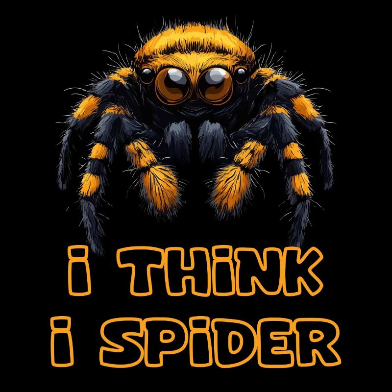 Drôle Je pense que je Spider Spider Danglais Humour