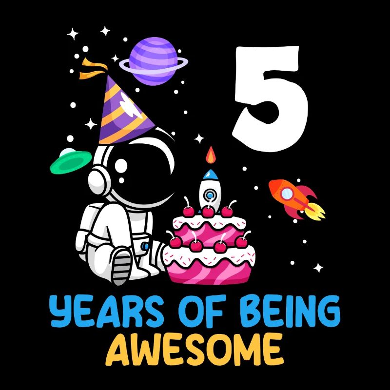 5 ans Be Great Birthday