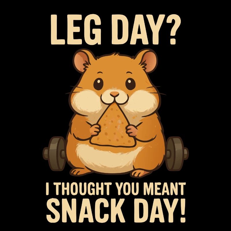 Hamster "Leg day"?
