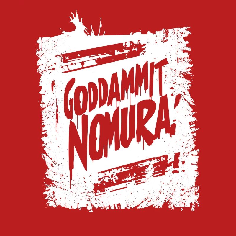 Goddammit Nomura – Conception de graffitis