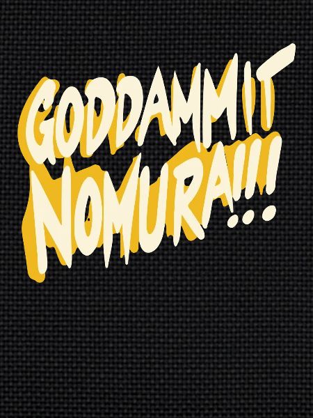 Goddammit Nomura – Design jaune