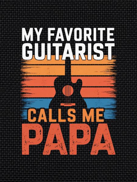 Mon guitariste préféré m’appelle Papa