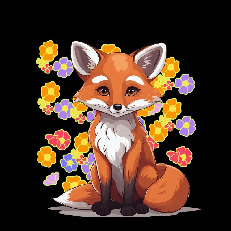 80s 90s Fox Foxes Kids Vintage Retro