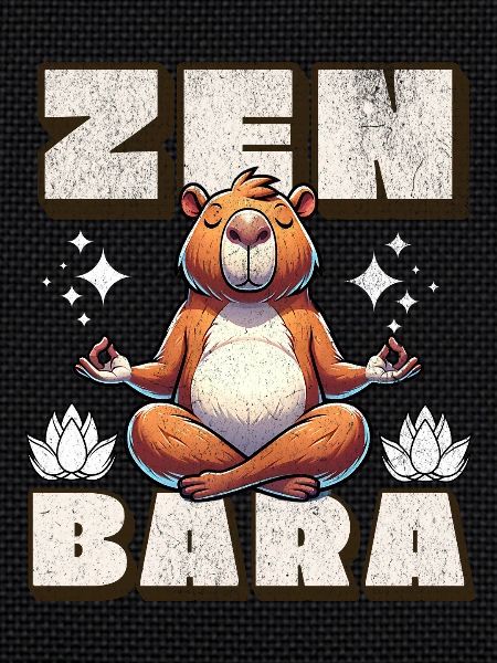 Zen Bara Capybara Yoga Méditation