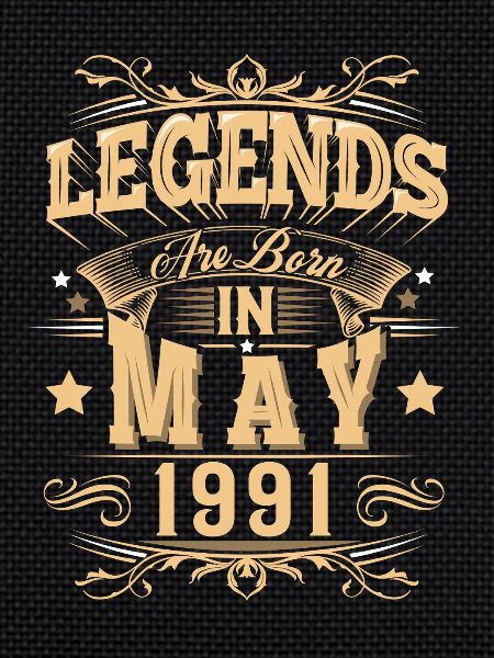 May 1991 Birthday Legend