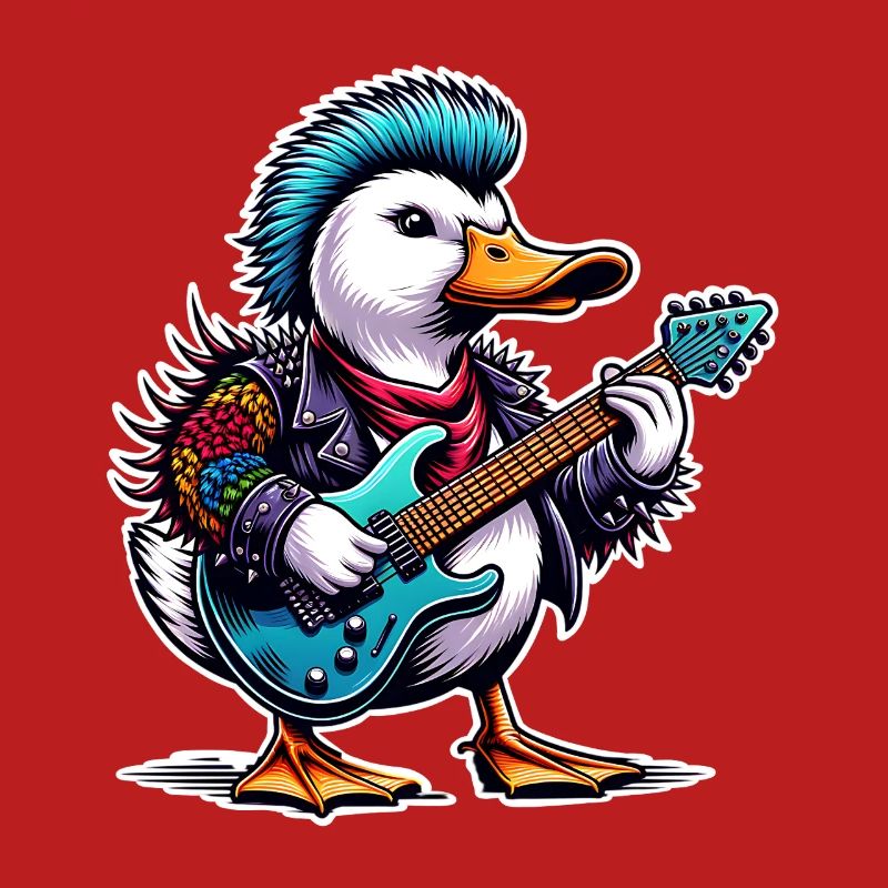 Duck Rock and Roll Guitariste