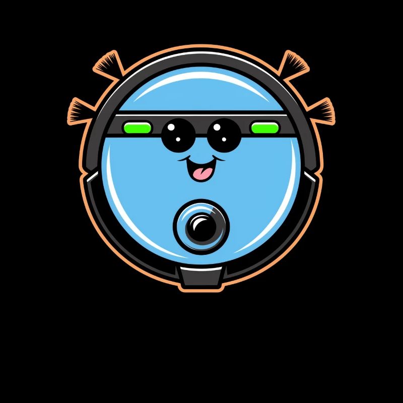 Aspirateur robot mignon