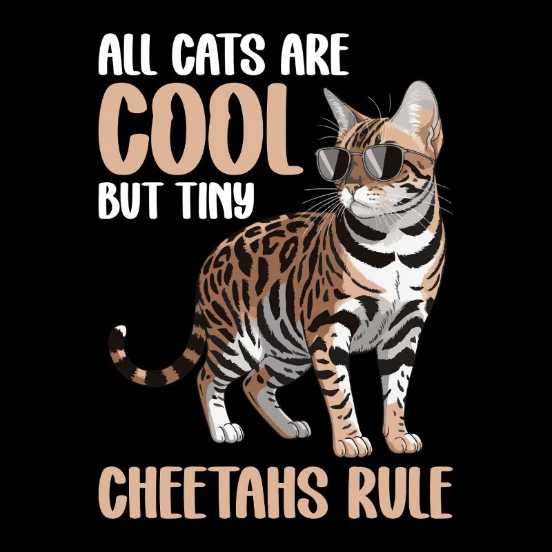 All the cats are cool, but tiny cheetahs