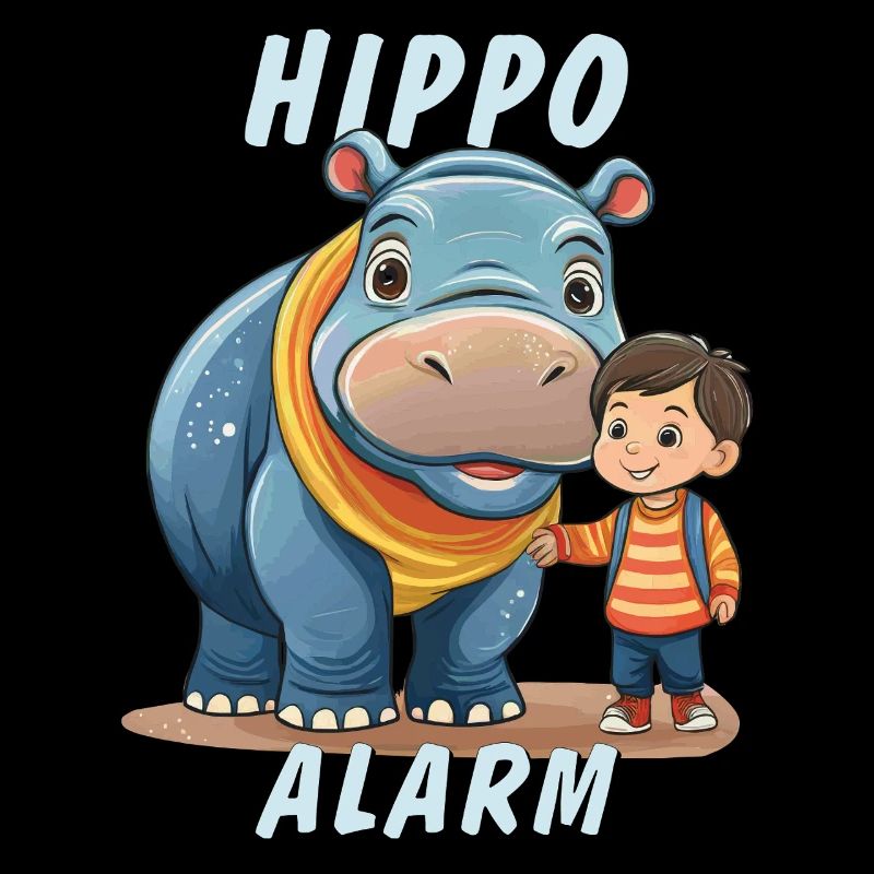 ALARME HIPPOPOTAME ENFANT