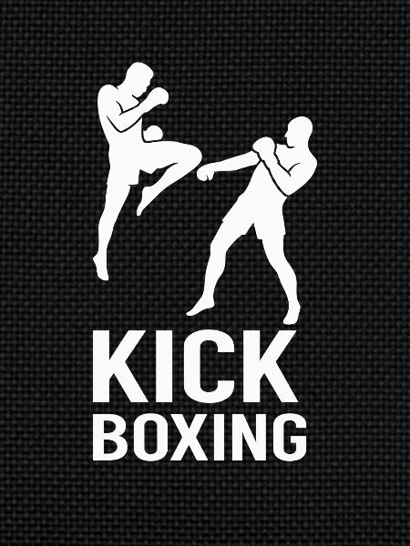Combattants de kickboxing