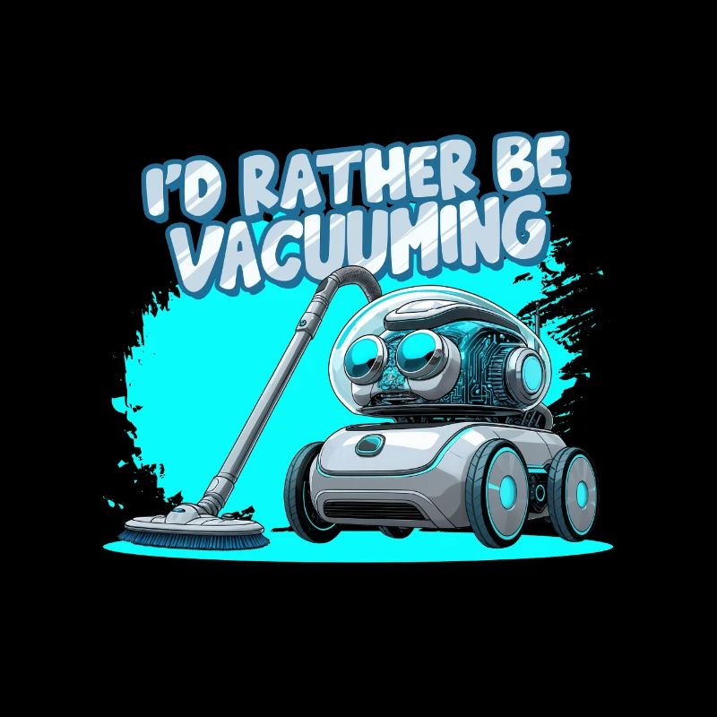 Vacuuming Household I'd Rather Be Vacuuming