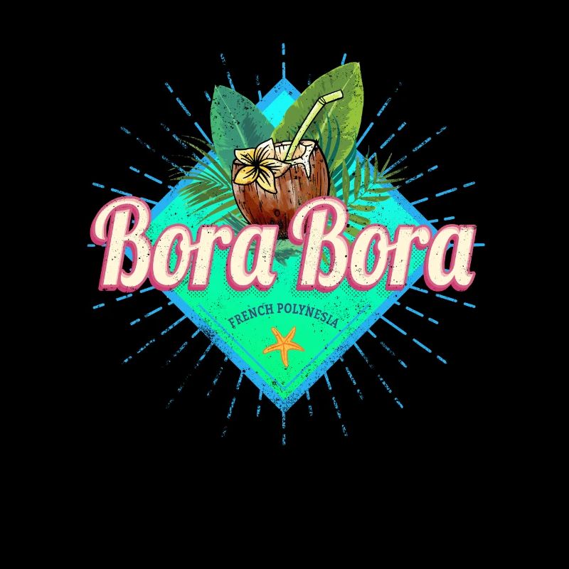 Souvenir de l’île de Bora Bora en Polynésie française