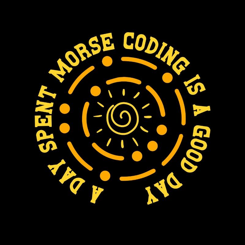 Morsecode Code Morse Une journée passée à coder Morse