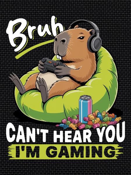 Capybara Gamer Gaming