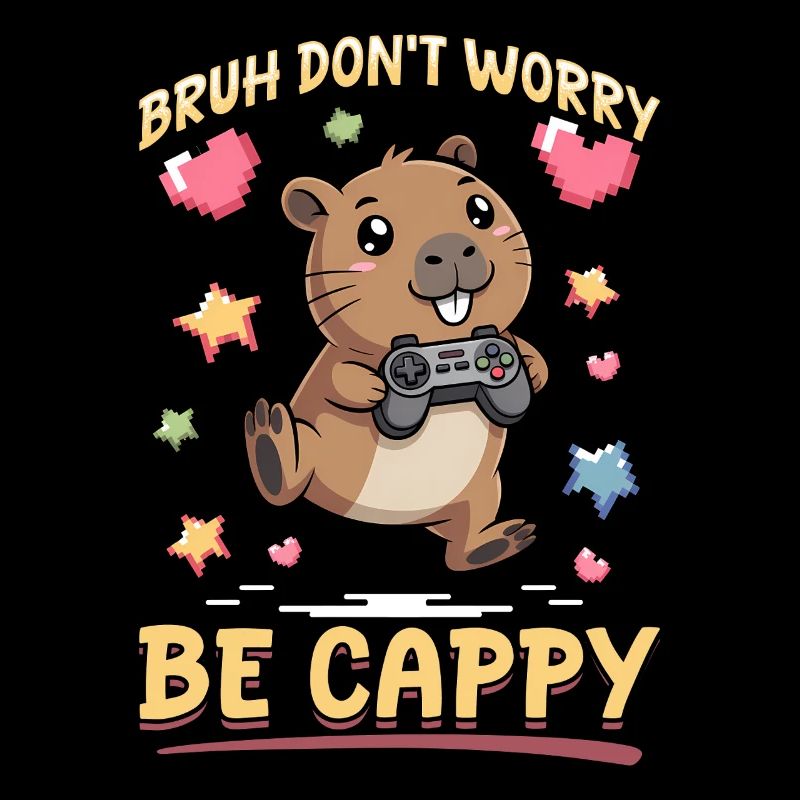Capybara Gamer Gaming