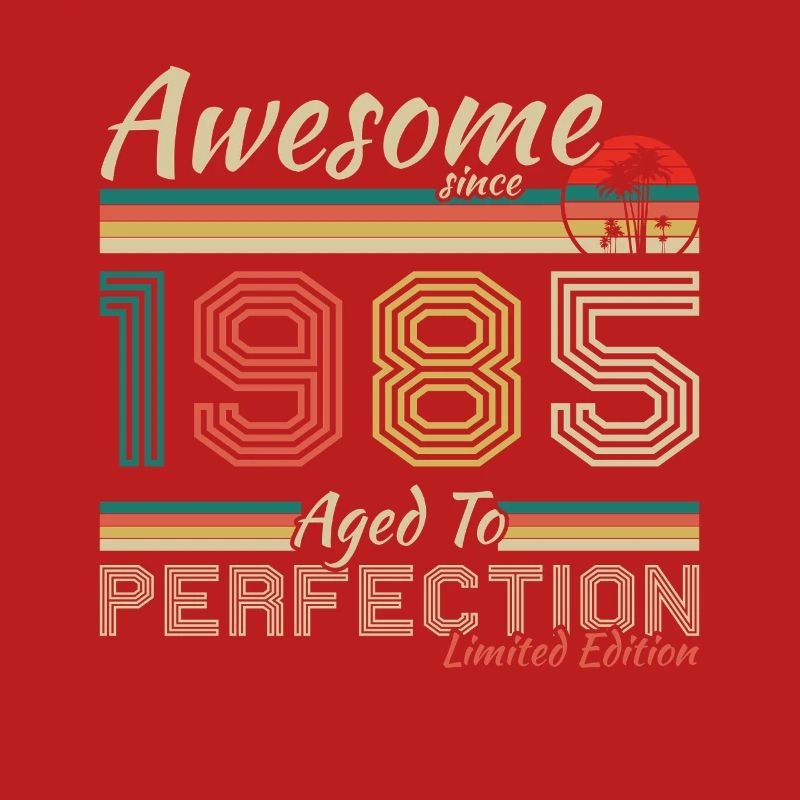 1985 Vintage-Retro-Geburtstagsgeschenk