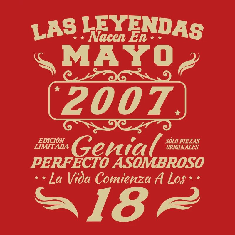 Mai 2007 Vintage Geburtstagsgeschenk