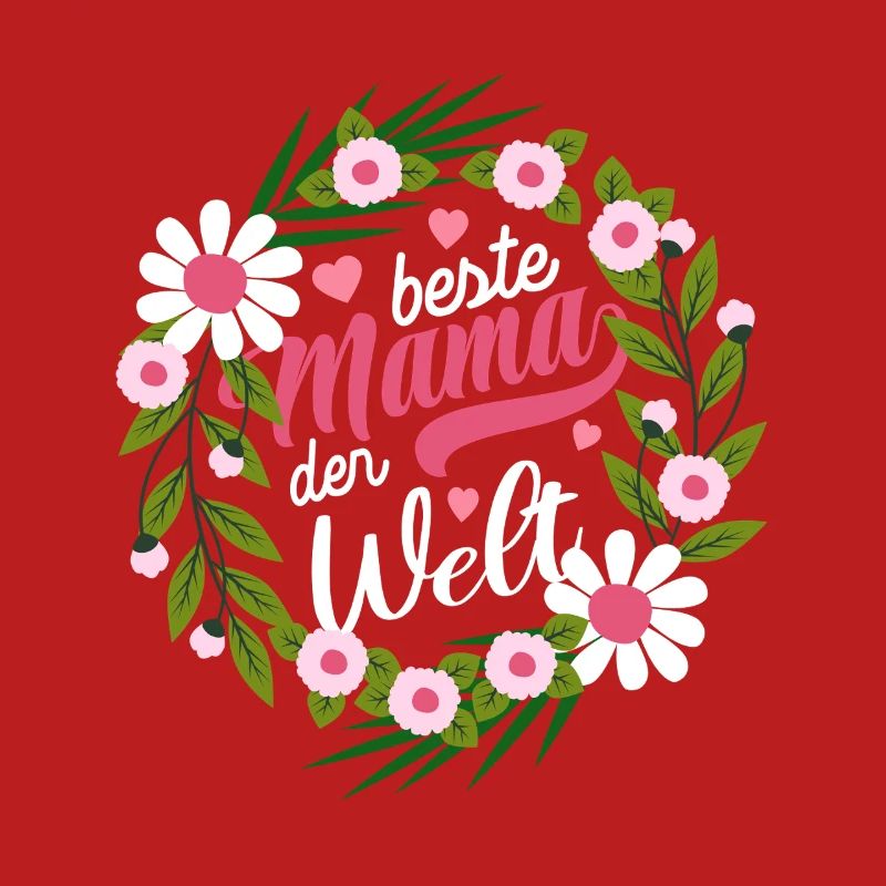 Beste Mama der Welt - Muttertag - Spruch