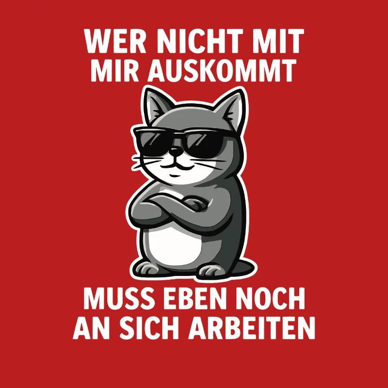 Coole Katze Spruch