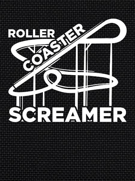 Freizeitpark Roller Coaster Screamer Achterbahn
