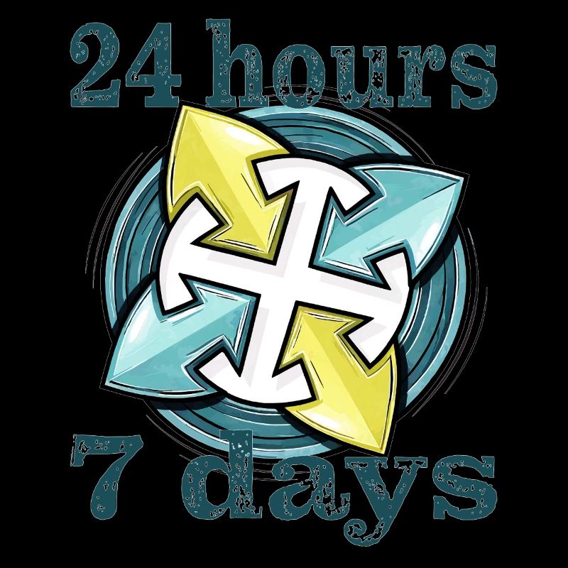 24 hours 7 days