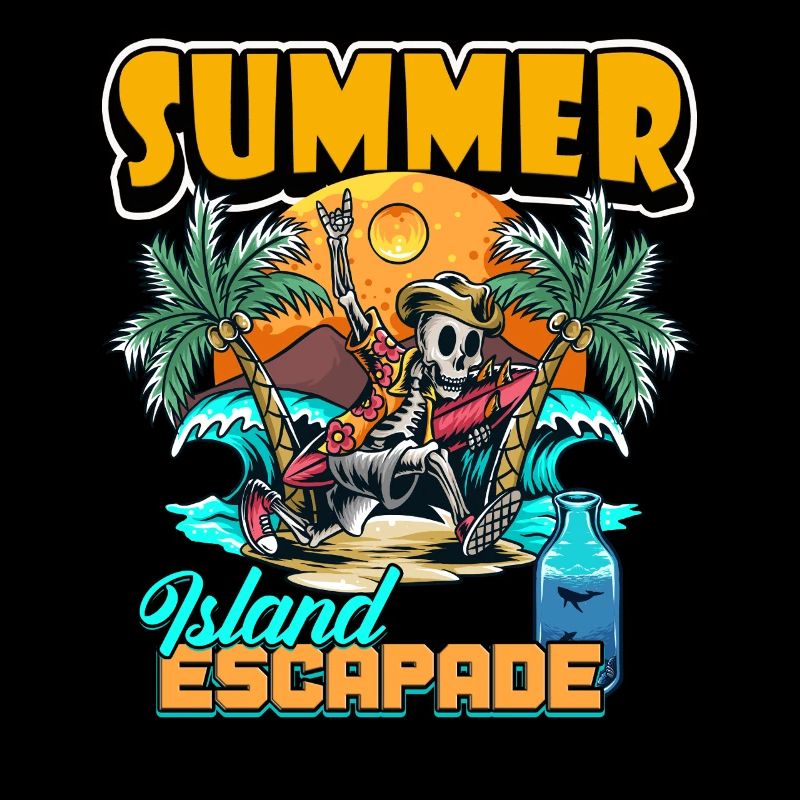 Escapade sur l’île d’été Design