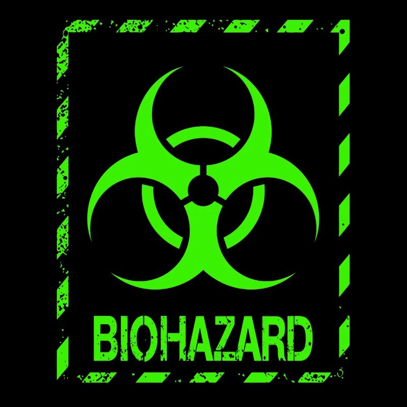 Biohazard Grunge Zombies Apokalypse Horror
