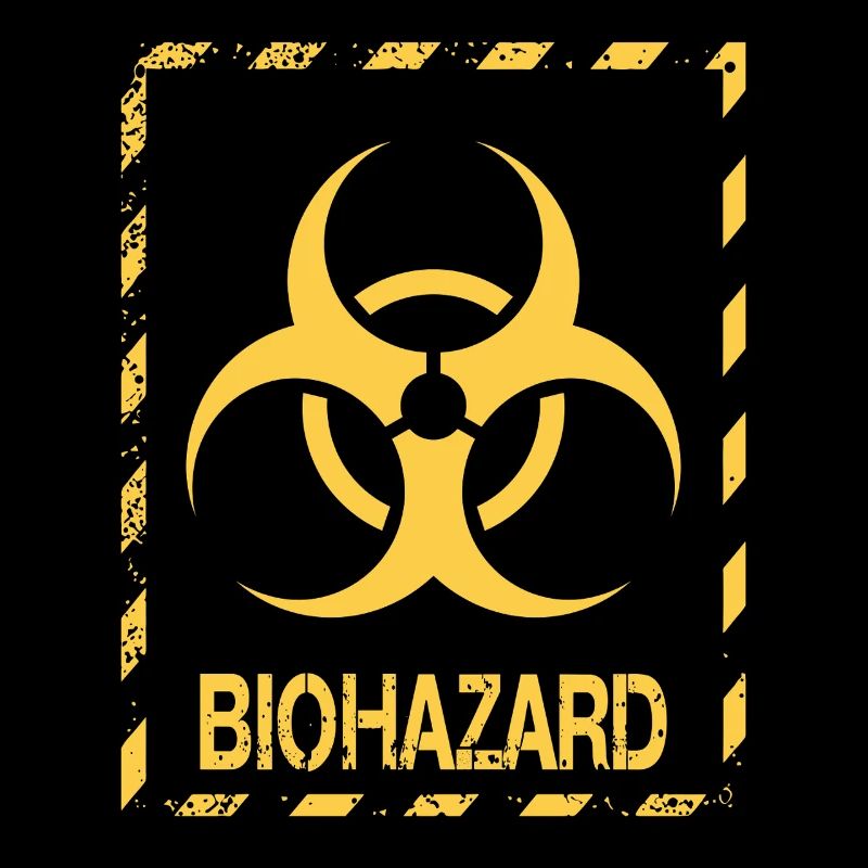 Biohazard Grunge Zombies Apocalypse Horror