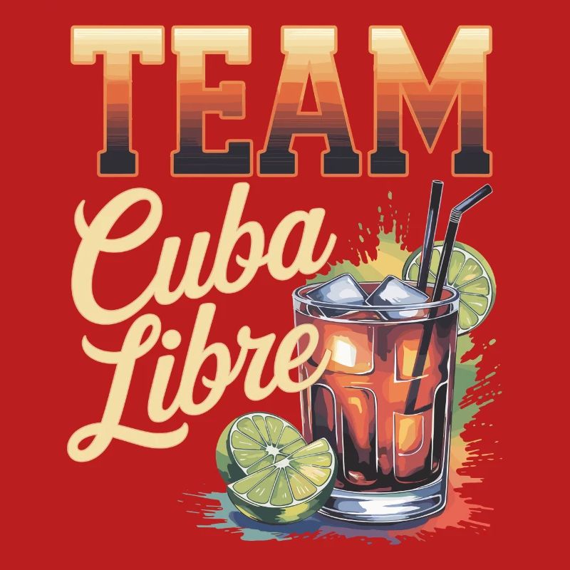 Cocktail Bartender Team Cuba Libre