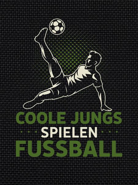 Cool Boys Playing Soccer