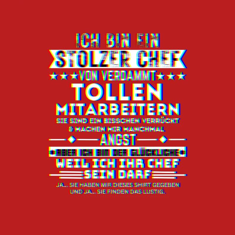 ich bin ein stolzer chef tolle mitarbeiter trippy