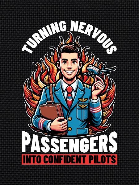 L’instructeur de vol devient nerveux