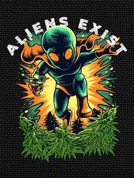 Aliens Exist Cosmic Glow