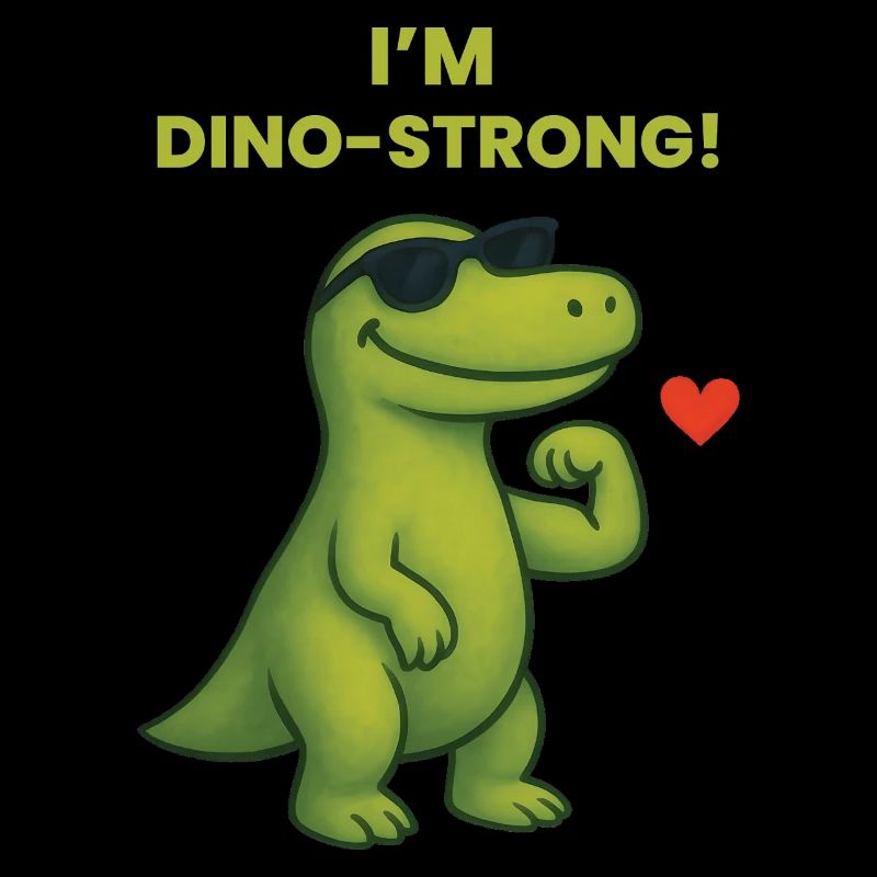I'm Dino-Strong Kindergartenabschluss
