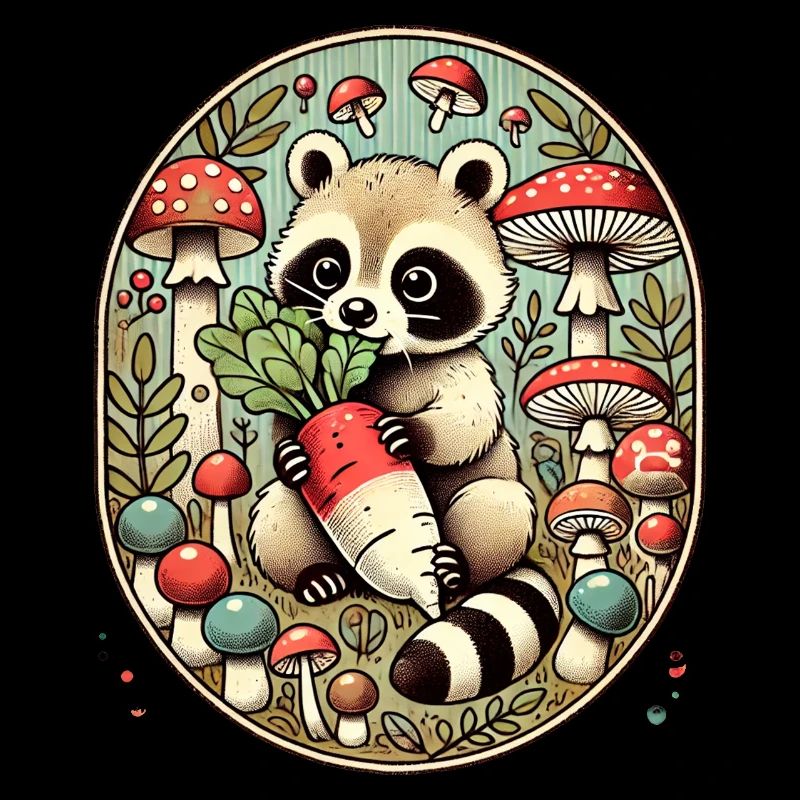 Cute Raccoon