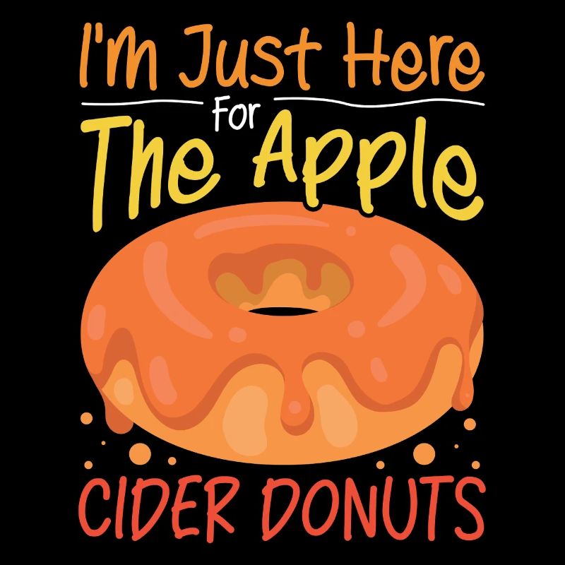 Ich bin nur wegen der Apfelwein-Donuts hier