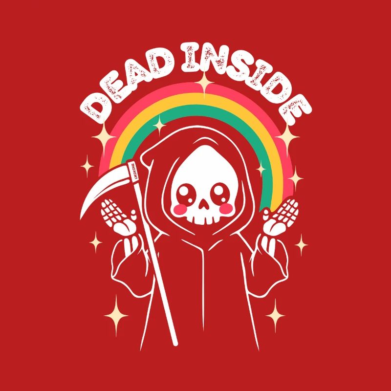 Dead inside - Rainbow Reaper Halloween
