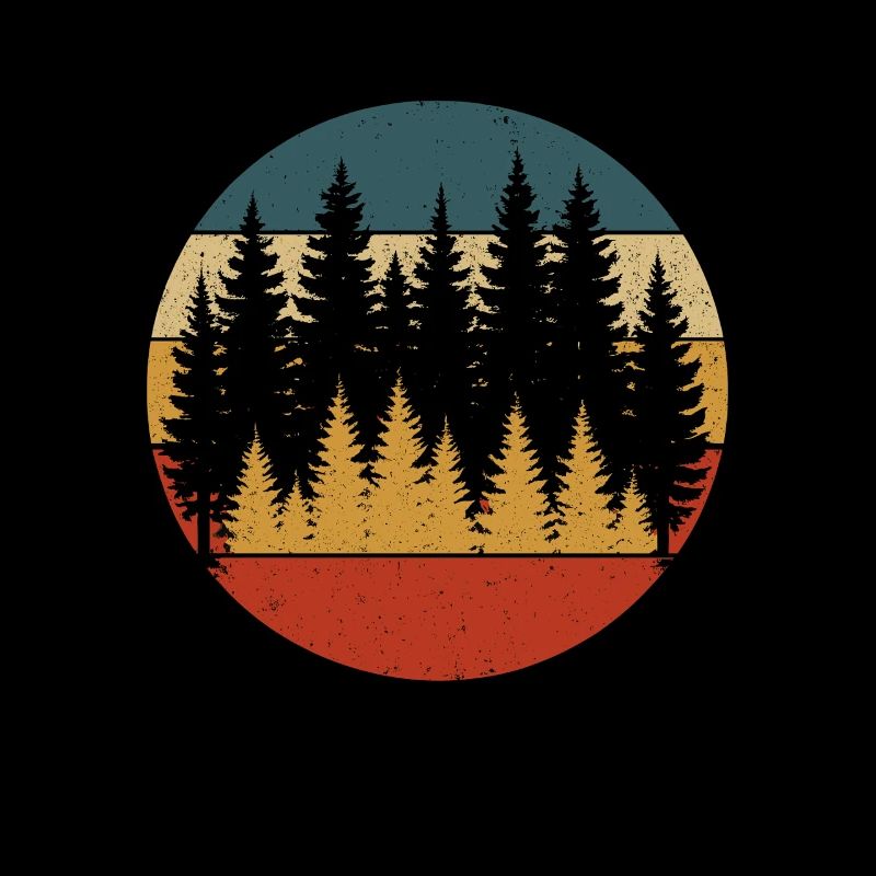 Rétro Forest Nature Design