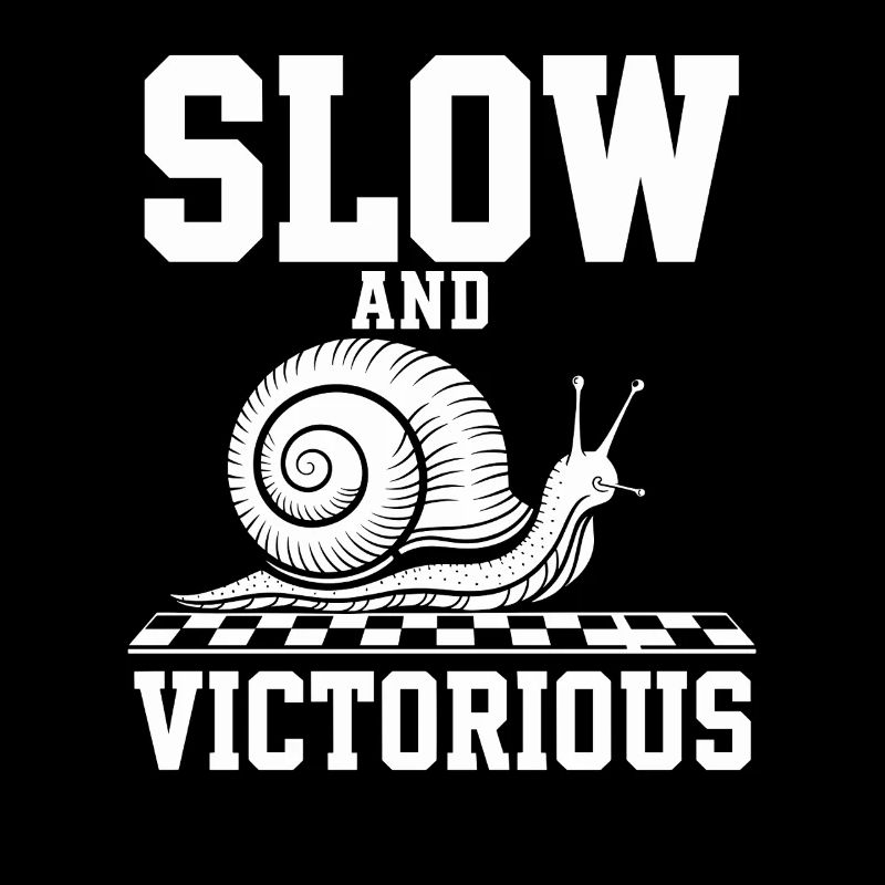 Snail Racing -enthusiast Coureur lent et régulier