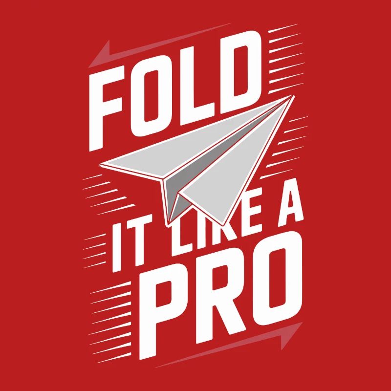 Papierflugzeugbauer Diy Folding Experte Creative